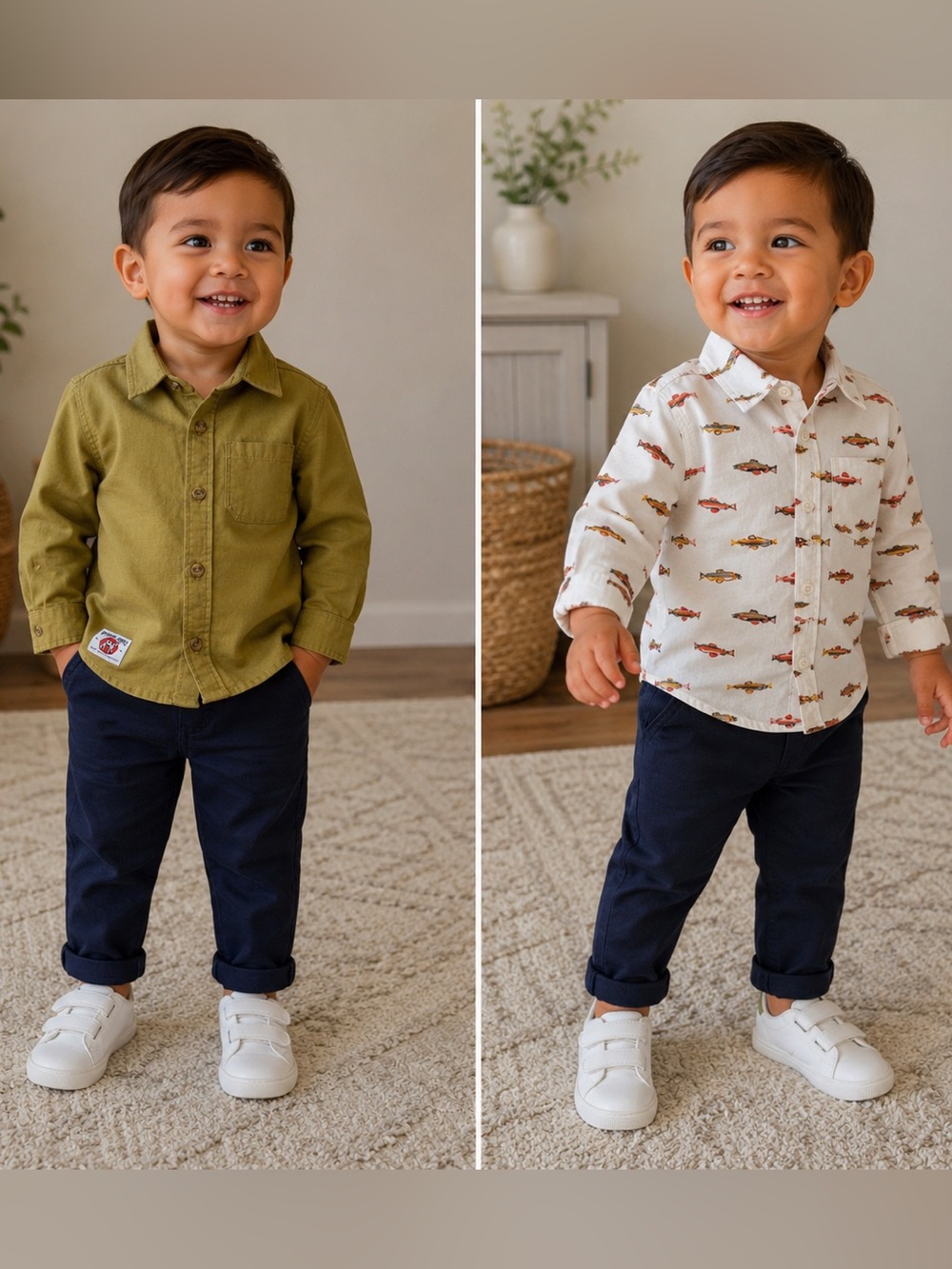Old Navy Toddler Boy 3-Piece Outfit Set 18-24M / 2T NEW